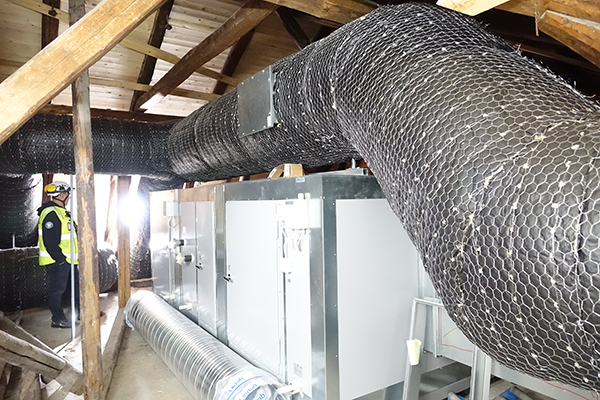 Paloeristetyt ilmanvaihtokoneet Masterventilta