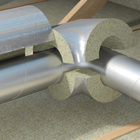PAROC Hvac AirCoat iv-kanavien eristysjärjestelmä
