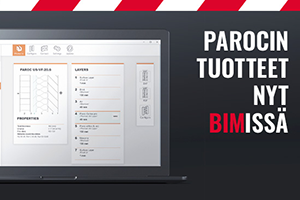 Parocin tuotteet nyt BIMissä!