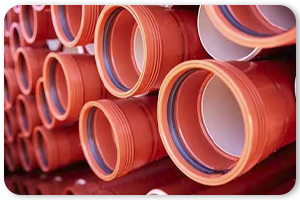 PVC-M maaviemäriputket ja yhteensopivat osat