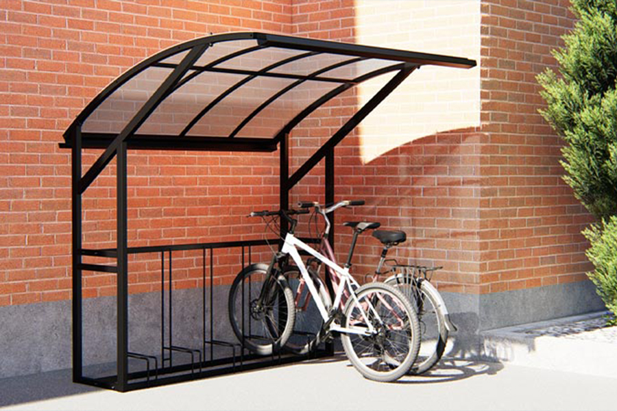 Pyöräpysäköinti: pyörätelineet ja -katokset eri kohteissa