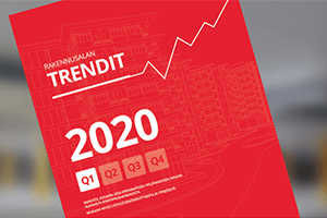 Rakennusalan trendit Q1 2020 on julkaistu