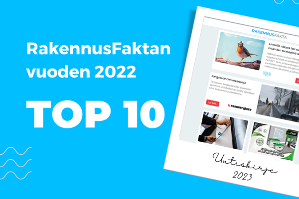 RakennusFaktan vuosi 2022 listattuna