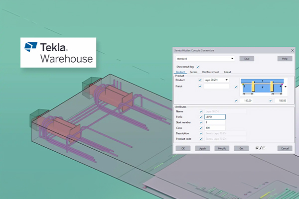 Semtun tuotteille uusia Tekla-työkaluja