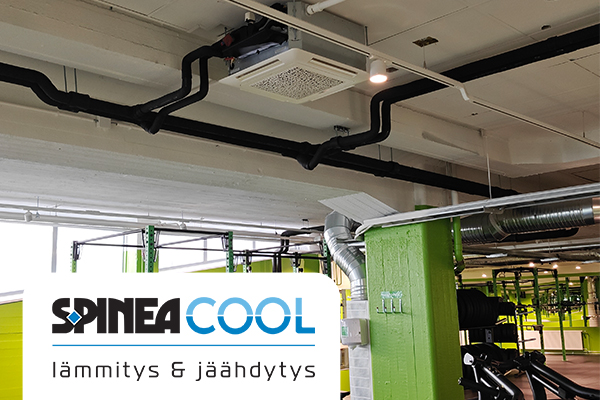 Spineacoolilta lämmitys ja jäähdytys yrityksille