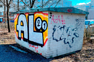 Suojaa Ei-toivottuja graffiteja ja törhryjä vastaan