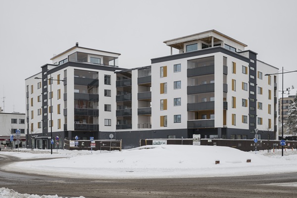 Talvirakentaminen Lammi Kuorikivi -harkolla