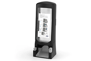 Tork Xpressnap® Drive Thru lautasliina-annostelija, musta