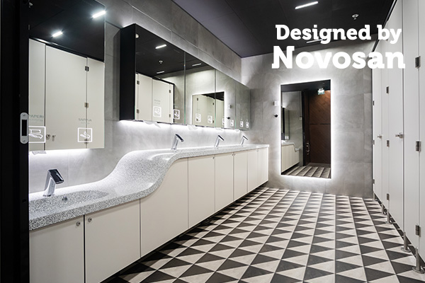 Triplan WC-tilat – suunnittelu  by Novosan