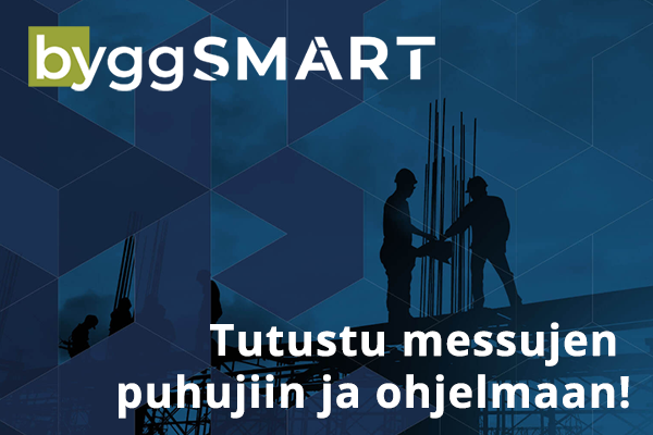 Tutustu ByggSMART-verkkomessujen ohjelmaan