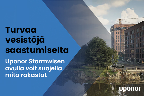 Uponor Stormwise - Vastuullista hulevesien käsittelyä