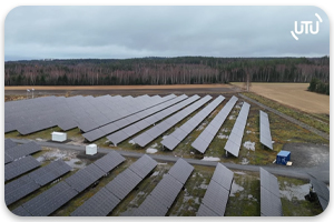 UTU toimitti kaksi erikoismuuntamoa aurinkovoimapuistoon Pälkäneelle