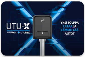UTU X - yksi tolppa lataa ja lämmittää autot