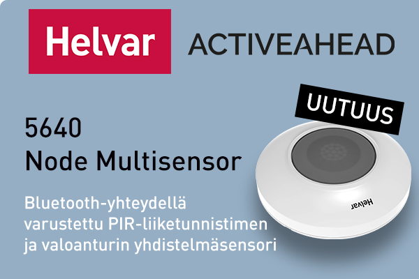 Uutuus! Helvar 5640 Node Multisensor